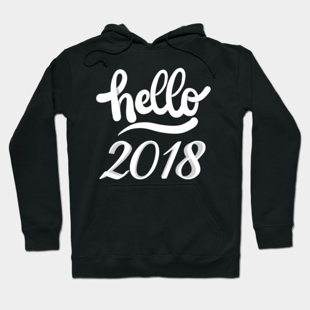 Hello 2018 Shirt, New Years Shirt, New Years Eve Shirt, Women's New Years Eve Party Shirt, Off Shoulder, Lightweight Sweater, 2018 T-Shirt